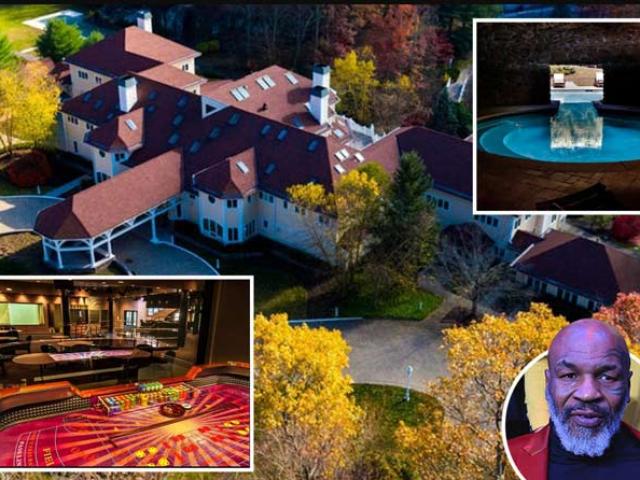 Thể thao - Biệt thự độc, lạ của Mike Tyson có cả "hộp đêm" ăn chơi, 25 phòng tắm