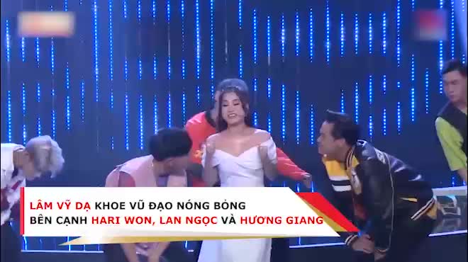 Vợ Trấn Thành để lộ "vật thể lạ" khi mặc váy ngắn nhảy bốc lửa