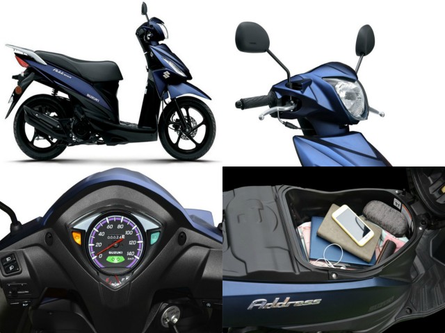 2020 Suzuki Address cập nhật phiên bản mới, giá 26 triệu đồng