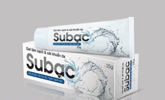 Gel bôi thảo dược sát khuẩn, làm sạch da Subạc