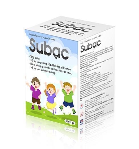 Thực phẩm bảo vệ sức khỏe Cốm Subạc