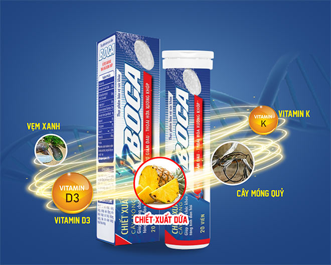 Viên sủi Boca – Hỗ trợ khớp xương chắc khỏe, vận động linh hoạt - 3