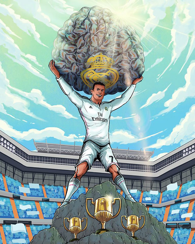 Ronaldo và "núi bàn thắng" cho Real Madrid tại La Liga.