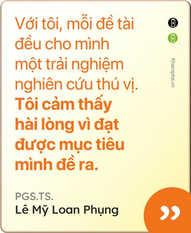 PGS.TS Lê Mỹ Loan Phụng: Người 'mở đường' cho pin sạc Việt Nam - 7