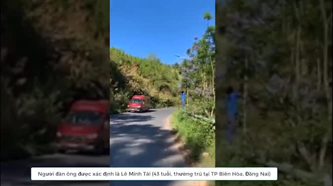 Người đàn ông bẻ hoa phượng tím tuyệt đẹp ở Đà Lạt là ai?