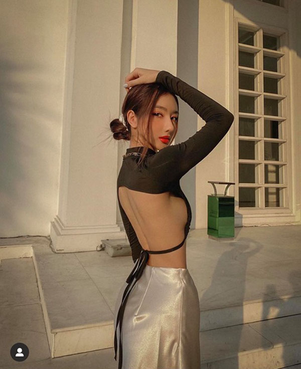 Cách mặc hở lưng, vai... của hot girl Instagram Việt - 2