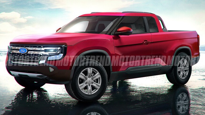 Mẫu bán tải cỡ nhỏ đàn em của Ford Ranger lộ tên gọi chính thức - 1