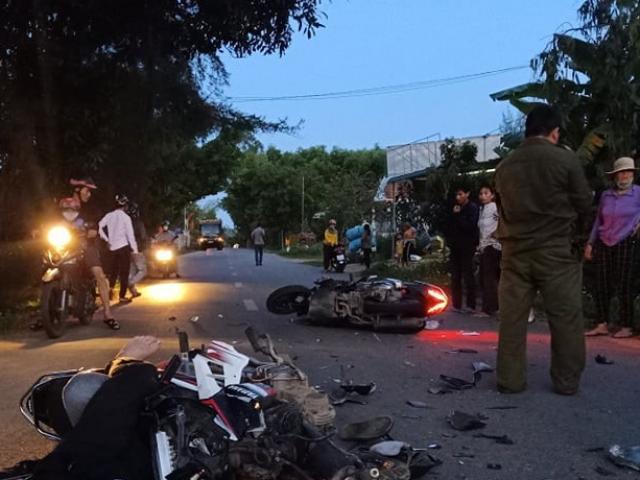 Tin tức trong ngày - Quảng Ngãi: 2 xe máy tông nhau, 3 người thương vong