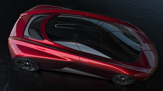 Mazda9 mang thiết kế của tương lai và có thể được trang bị động cơ đặt giữa - 3