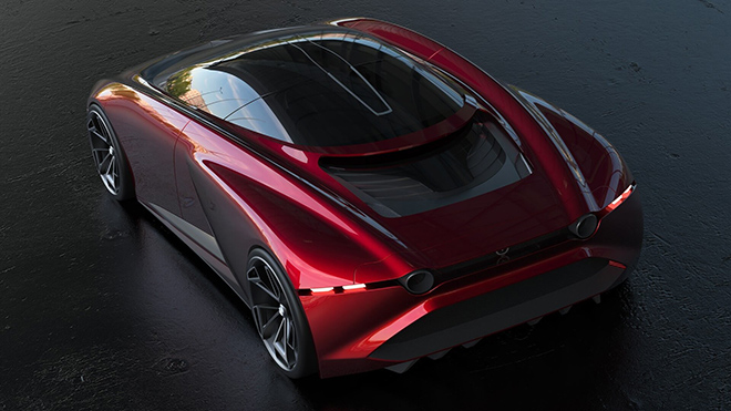Mazda9 mang thiết kế của tương lai và có thể được trang bị động cơ đặt giữa - 4