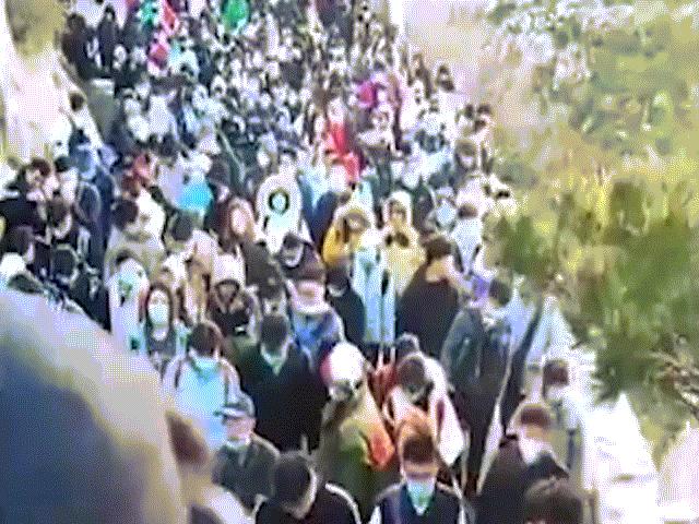 Phi thường - kỳ quặc - Người dân TQ chen nhau du lịch trong kỳ nghỉ lễ