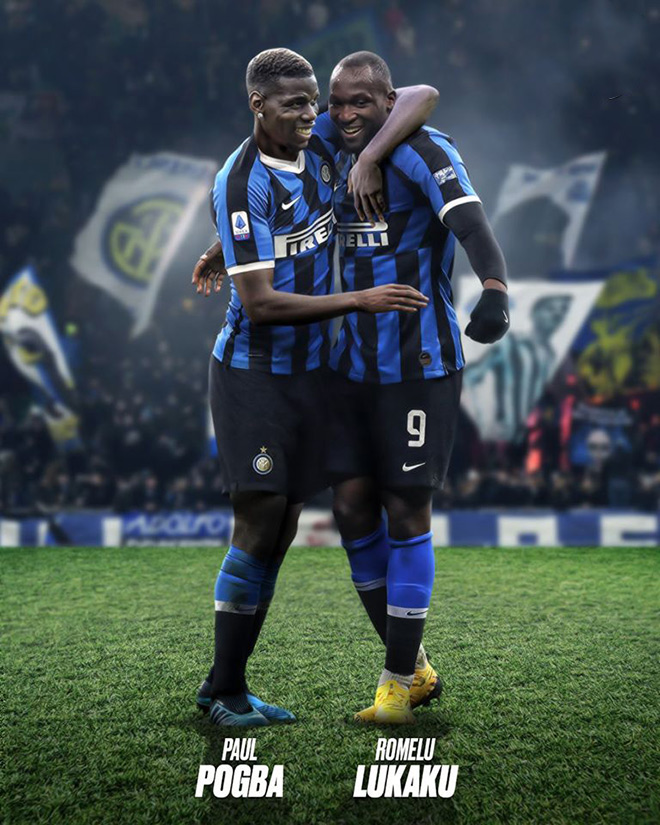 Lukaku chờ đợi ngày hội ngộ với người bạn thân Pogba tại Inter Milan.