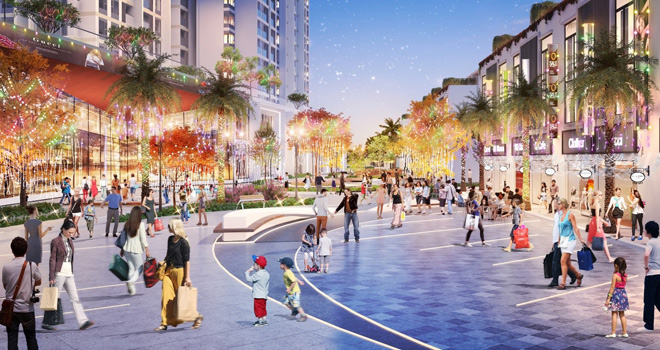 Cận cảnh bể bơi giữa lưng chừng trời của toà tháp sinh đôi đẳng cấp nhất Ecopark - 11