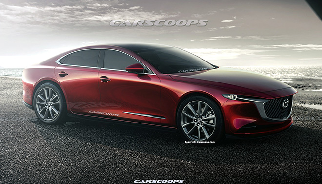 Đây là thiết kế Mazda6 thế hệ mới, xe sang cũng phải "e dè" - 1