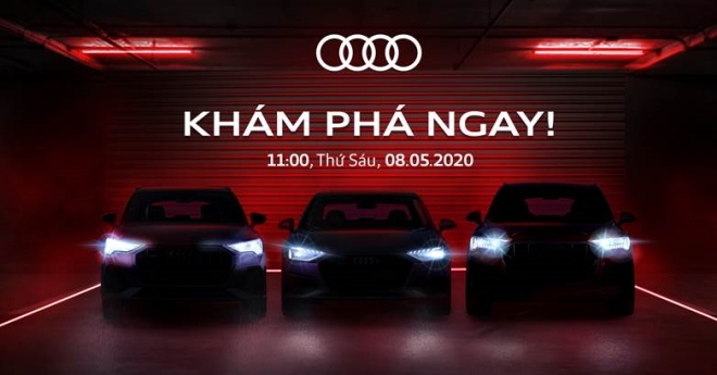 Audi chốt ngày ra mắt 3 mẫu xe mới tại thị trường Việt Nam