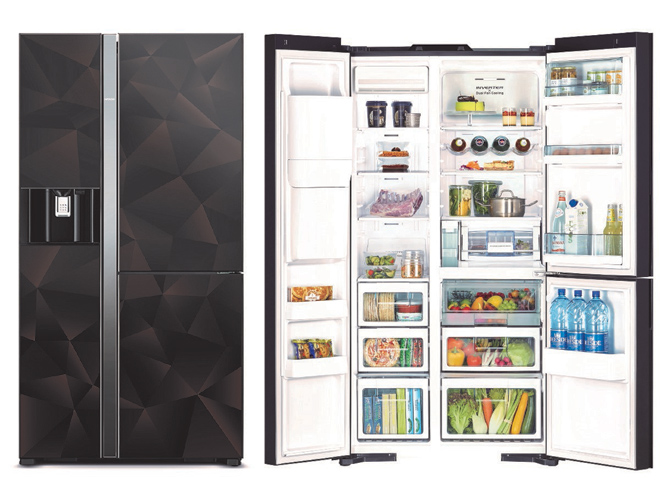 Tủ lạnh Hitachi Side By Side Grande R-FM800XAGGV9X bảo quản thực phẩm tươi như mới với Ngăn chân không - 1
