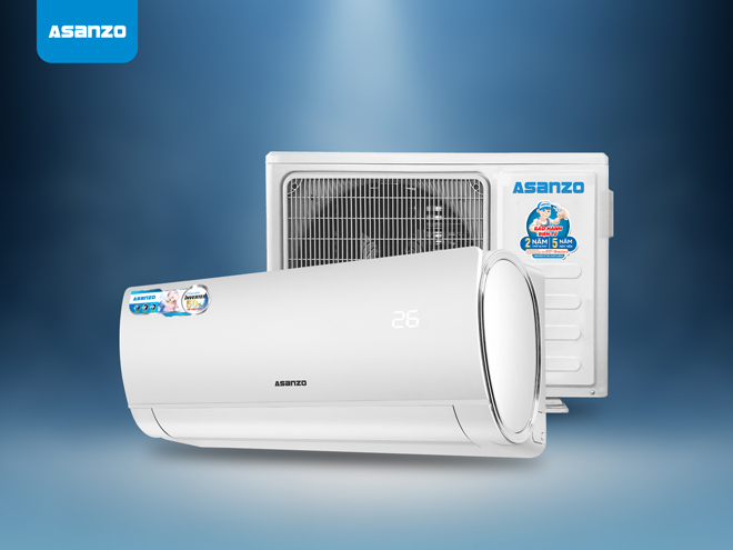 Nóng: Điều hòa Asanzo tiết kiệm điện - kháng khuẩn, giá chỉ từ 3 triệu đồng - 2