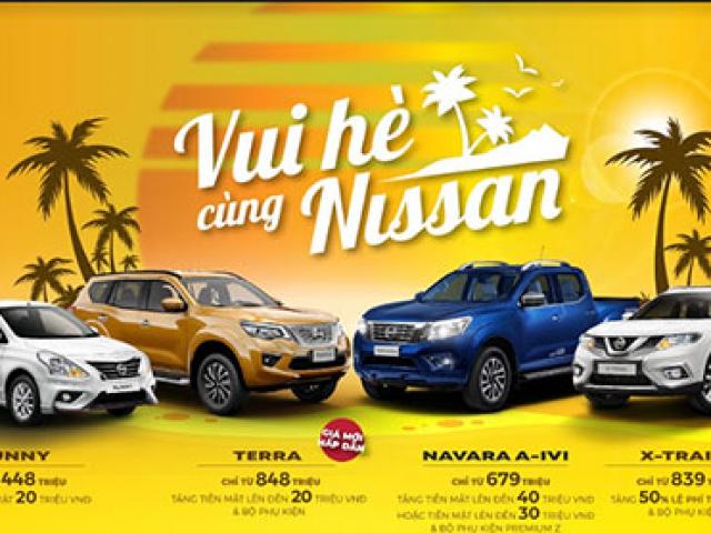Ô tô - Chương trình ưu đãi dành cho khách hàng mua xe Nissan trong tháng 05/2020