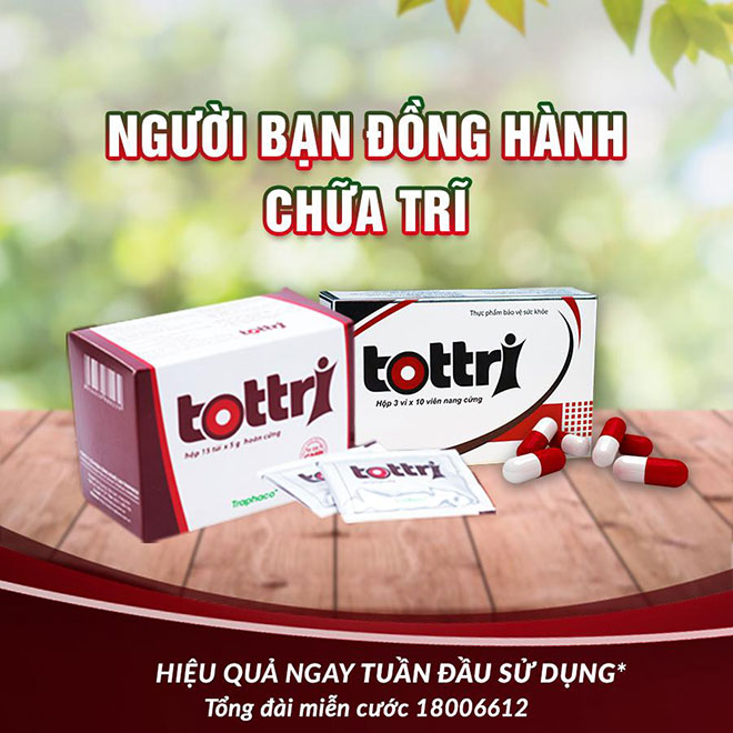 Thuốc điều trị trĩ Tottri giảm đau hiệu quả và an toàn - 1