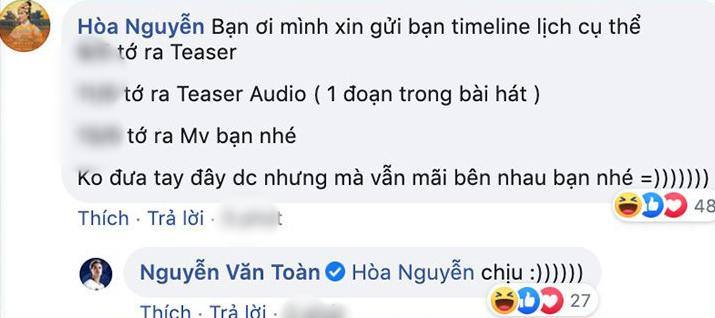 Hòa Minzy lộ mối quan hệ bất ngờ với cầu thủ Văn Toàn - 2