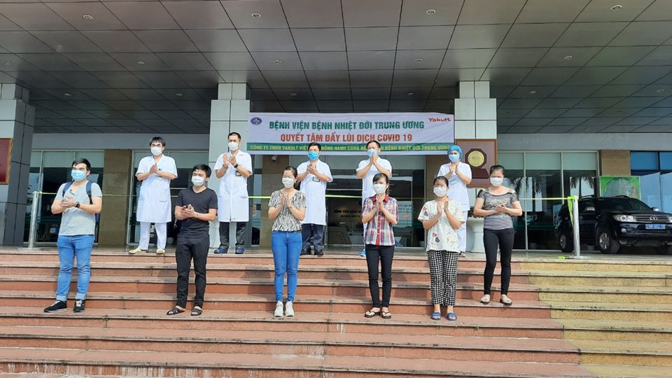 &nbsp;Bệnh nhân được công bố khỏi bệnh COVID-19 chiều 8/5.