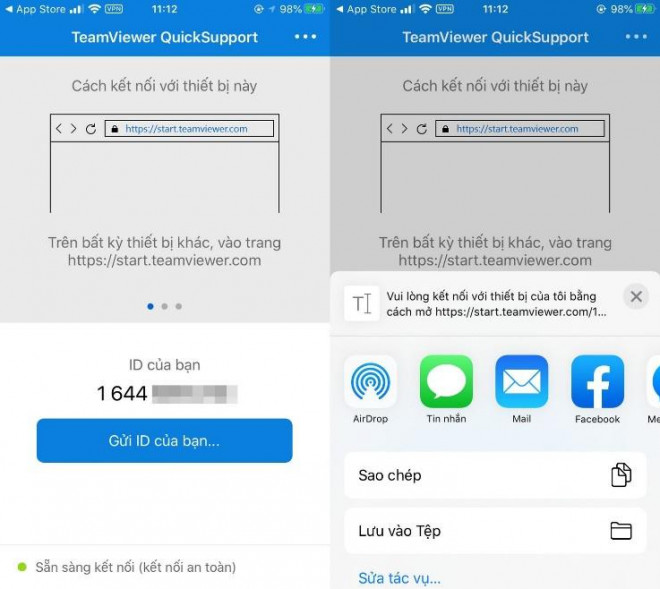 Cách chia sẻ màn hình iPhone hoặc iPad qua TeamViewer - 3