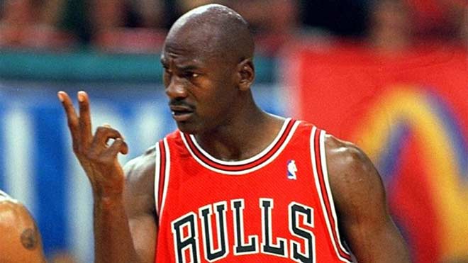 Michael Jordan đoạt 6 chức vô địch NBA trong sự nghiệp