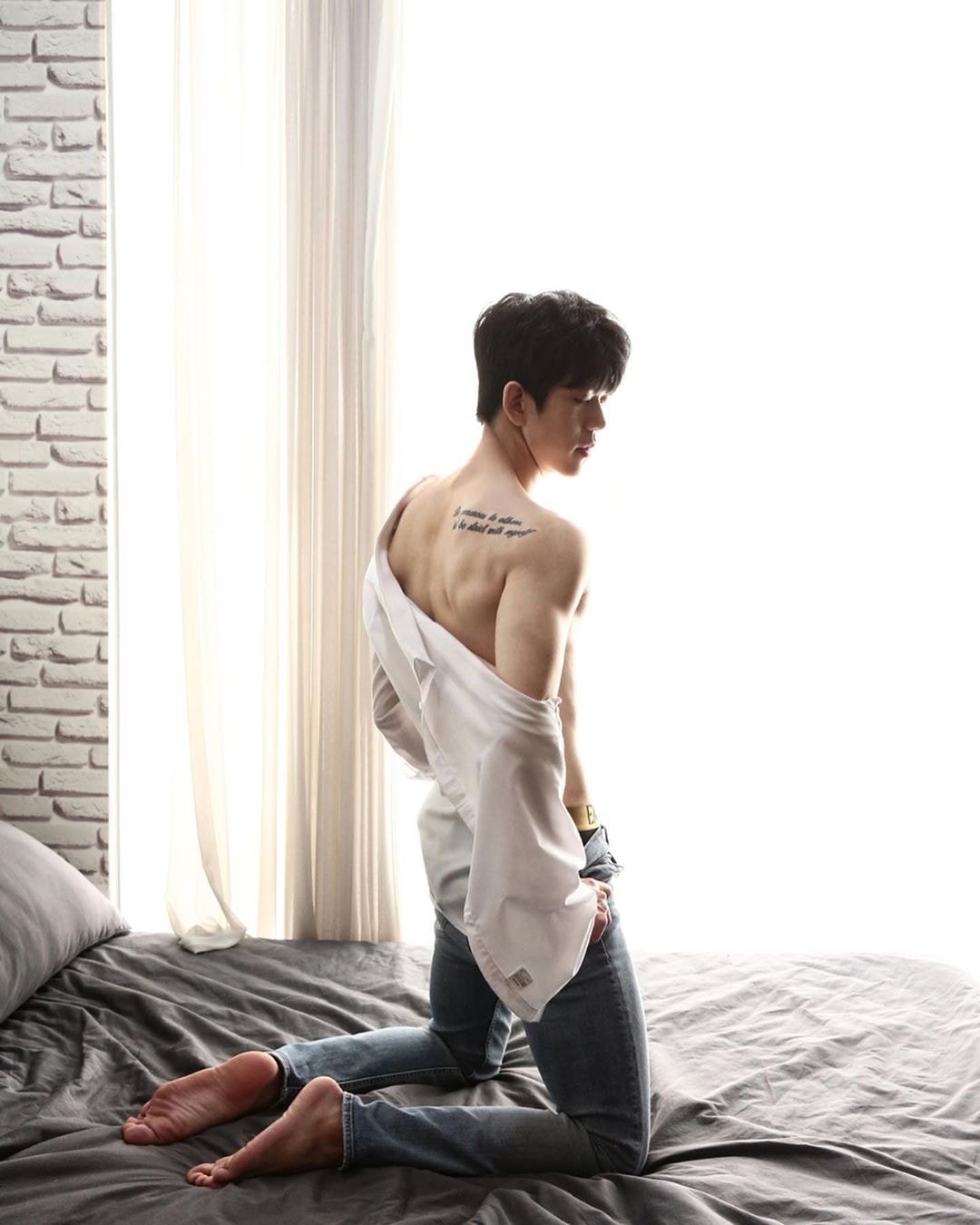 Mặc dù có chiều cao ấn tượng nhưng trước đó Lee Dong Keun quá mập mạp.