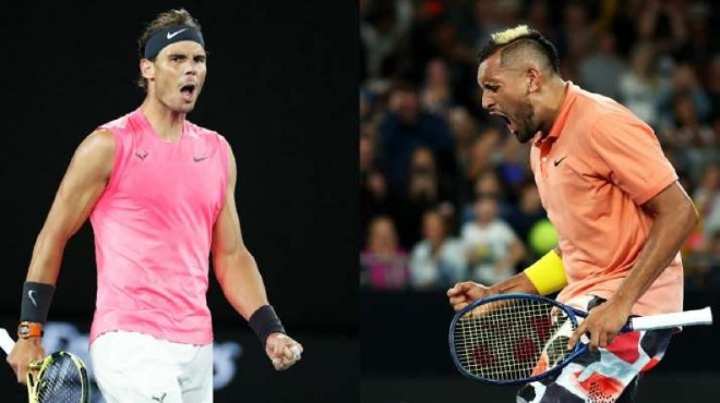 Nadal - Kyrgios có nhiều duyên nợ trên sân tennis