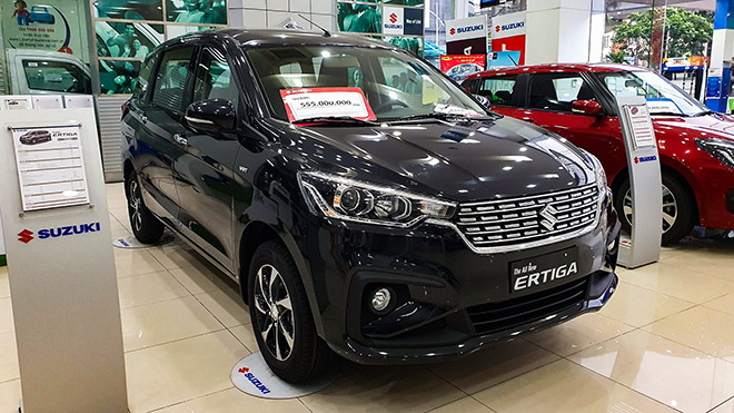 Giá lăn bánh Suzuki Ertiga Limited sau khi giảm thêm 50 triệu đồng và bản Sport 2020 - 2