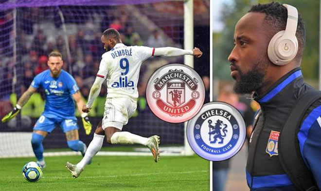 Báo Anh khẳng định MU đã thắng Chelsea trong cuộc cạnh tranh "bom tấn" 70 triệu euro - Moussa Dembele (Lyon)