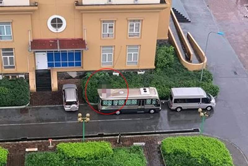 Hiện trường nơi xảy ra vụ việc.