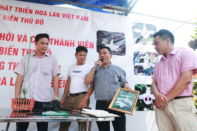 Một sự kiện tại Hà Nội giới thiệu những giỏ lan đột biến có giá trị cao thu hút sự quan tâm của nhiều người yêu lan.
