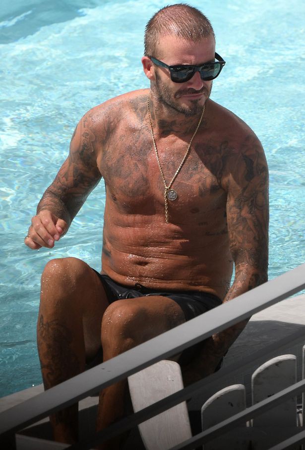 Tóc David Beckham rụng lả tả như lá thu, mắc chứng hói đầu đặc trưng ở Anh - 4