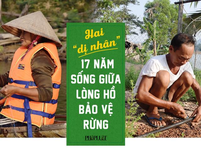 Tin tức trong ngày - Hai "dị nhân" 17 năm sống giữa lòng hồ bảo vệ rừng
