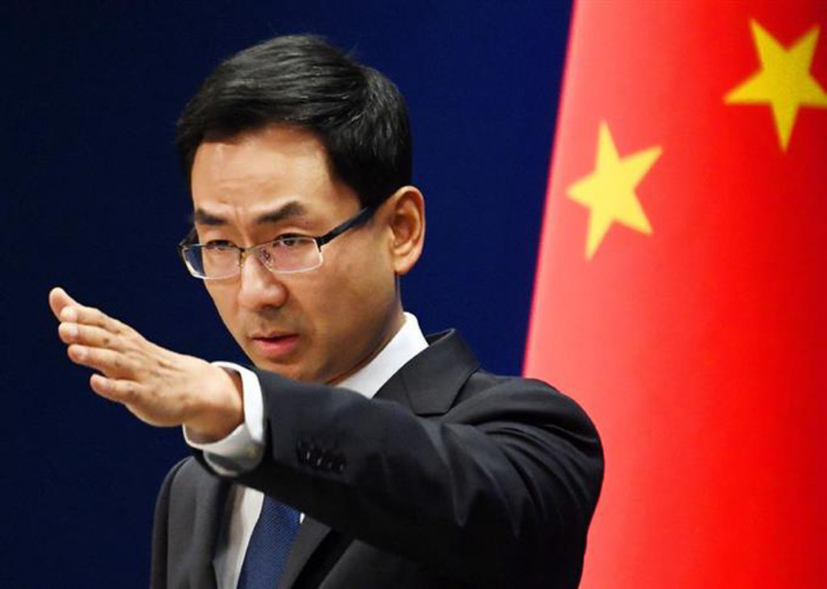 Phát ngôn viên Bộ Ngoại giao Trung Quốc – Cảnh Sảng (ảnh: Reuters)