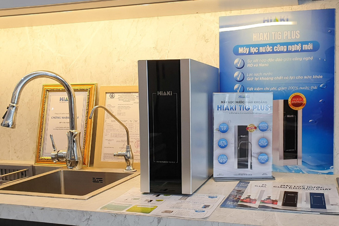 HIAKI TIG Plus tại khu trưng bày của đại lý