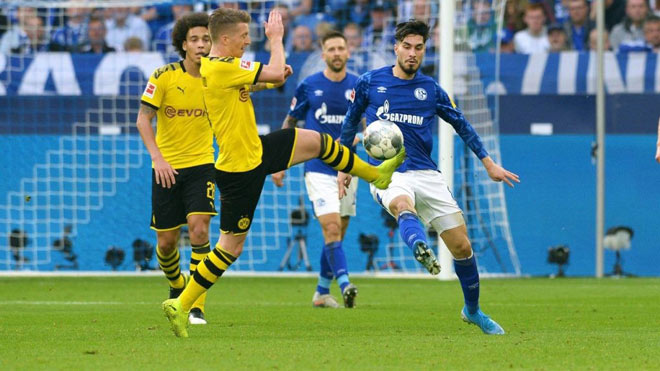 Dortmund quyết thắng "đối thủ láng giềng" Schalke 04 để áp sát đội đầu bảng Bayern Munich ở Bundesliga