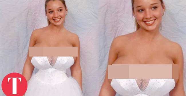 Những bộ váy cưới hở ngực không phù hợp với những đám cưới ở nơi lễ đường trang trọng.
