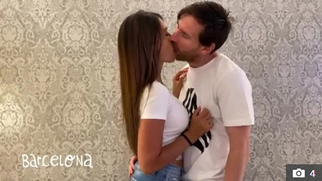Messi khoe "clip nóng" bên vợ đẹp, chờ phá 2 siêu kỷ lục cực khó - 3