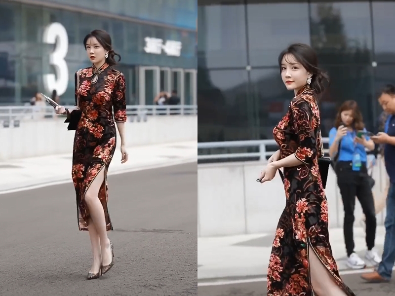 Phụ nữ Trung Quốc mê mặc xường xám xuống phố, không thiếu người vô duyên - 2