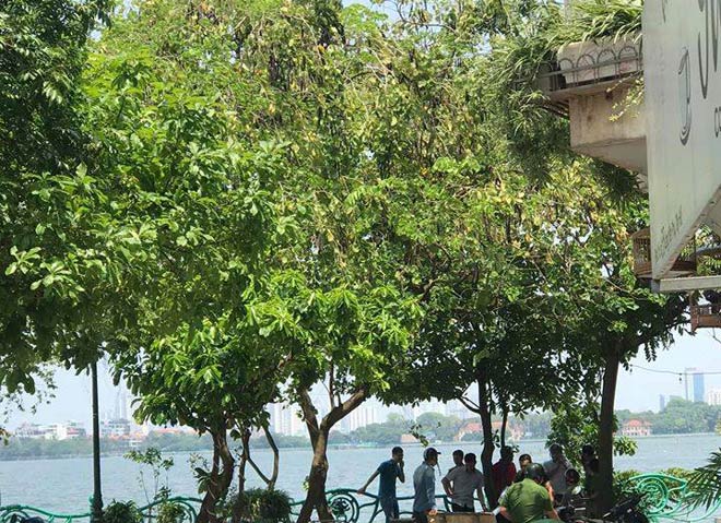 Lực lượng chức năng có mặt tại hiện trường