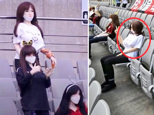 Bóng đá - CLB Hàn Quốc đưa "búp bê người lớn" vào sân cổ vũ, nhận "mưa gạch đá"