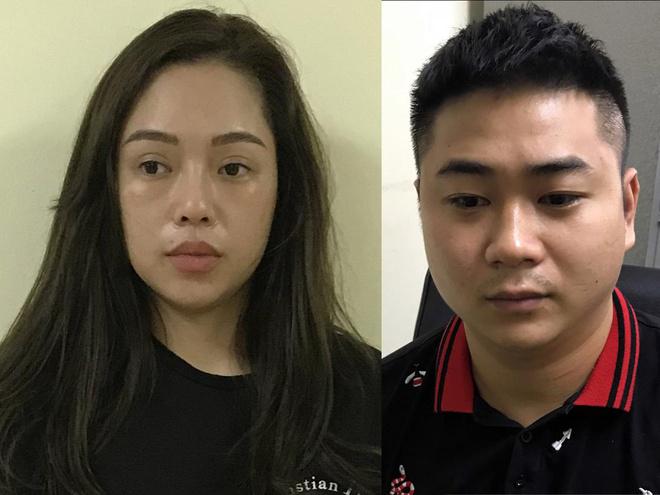 Nguyễn Thị Hương Ly và Nguyễn Đức Mạnh bị khởi tố về tội Tổ chức đánh bạc.