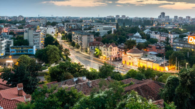 Plovdiv, Bulgaria: Thành phố lớn thứ hai ở Bulgaria được lựa chọn làm thủ đô văn hóa của châu Âu năm 2019 cùng với thành phố Matera ở Italia.
