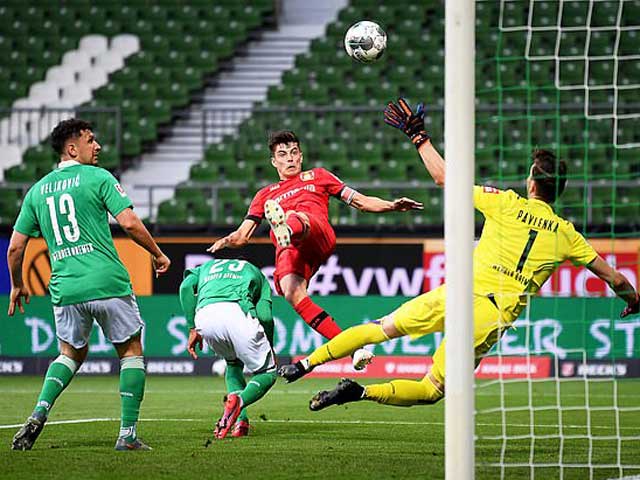Video highlight trận Werder Bremen - Leverkusen: Cú đúp ngôi sao, kết quả mãn nhãn - 1