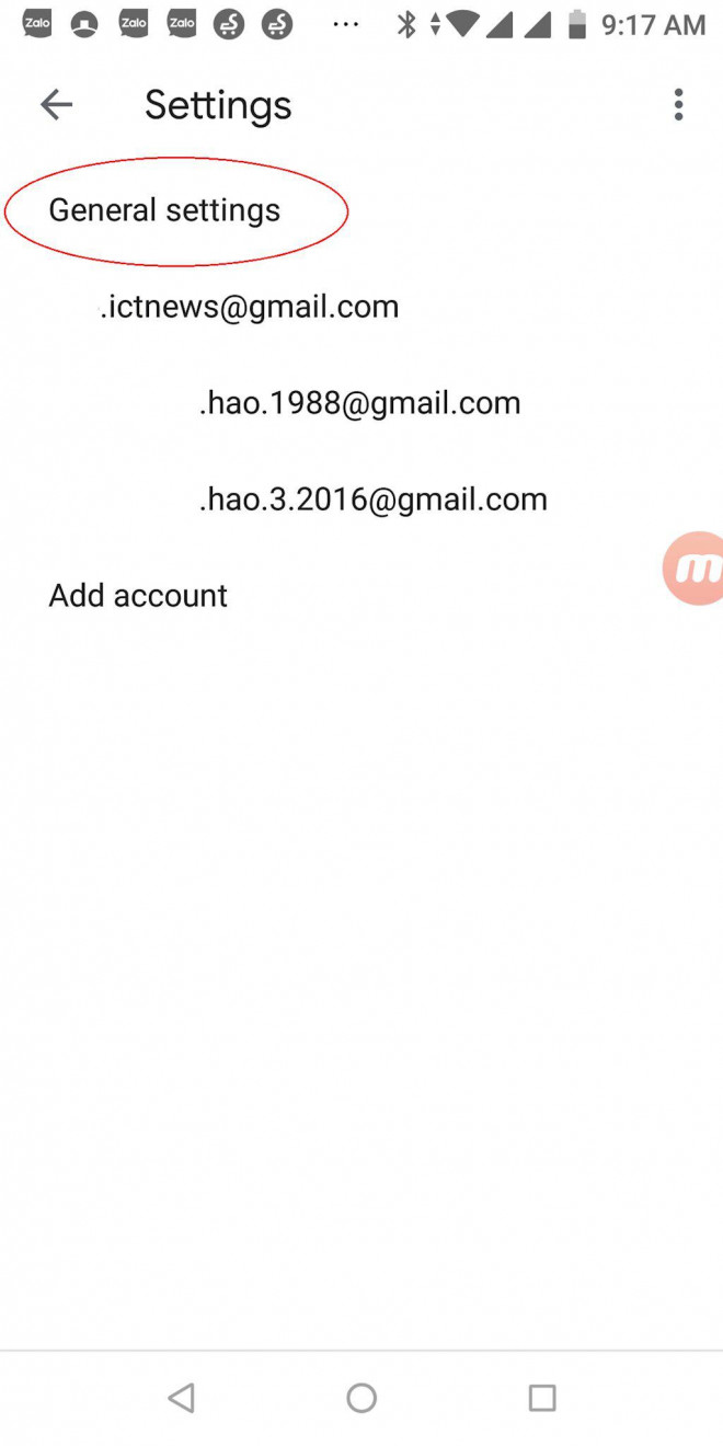 Hướng dẫn cài đặt giao diện Gmail nền tối trên điện thoại - 3