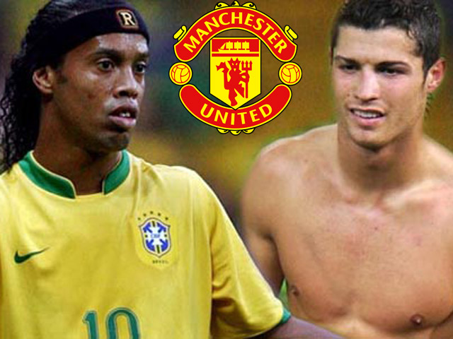 Chuyển nhượng siêu tưởng: Nếu Ronaldinho gia nhập MU, Ronaldo sẽ ra sao?