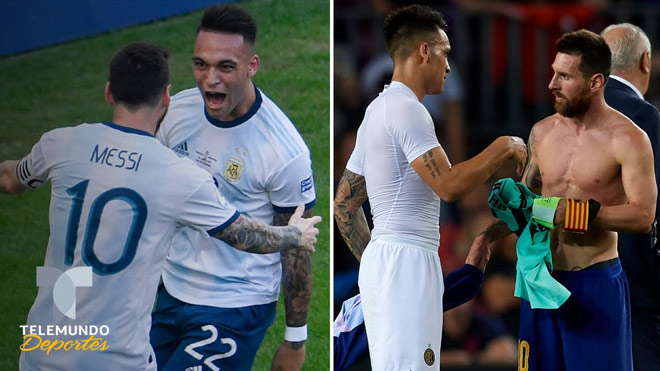 Messi từng ngợi khen tài năng nổi bật của Lautaro Martinez