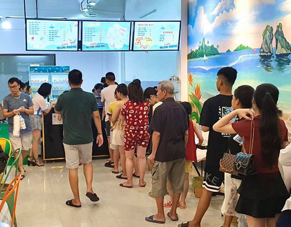 Sữa chua trân châu đang tạo nên cơn sốt tại nhiều địa phương